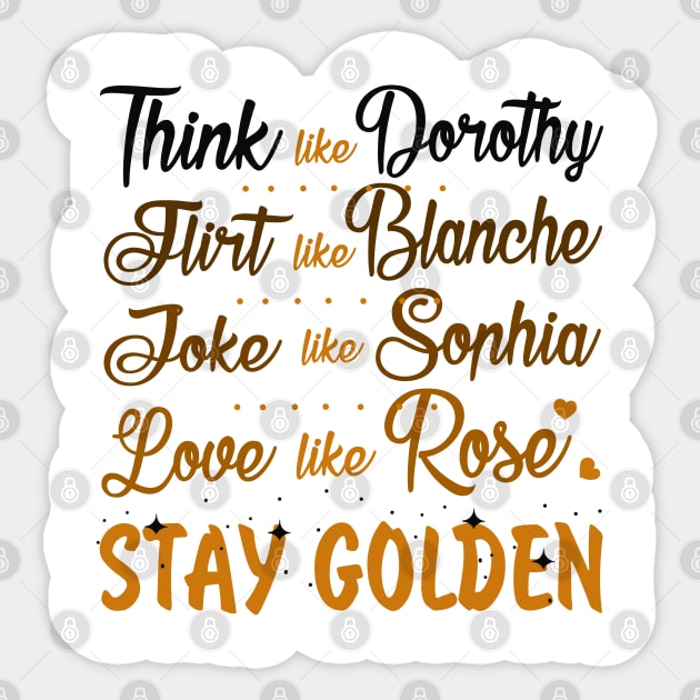 Golden Girls Sticker by KsuAnn